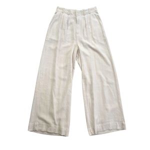 Z Supply Ivory Cream wide leg trousers